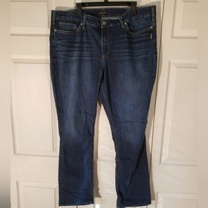 Silver jeans Suki straight 22w x 33